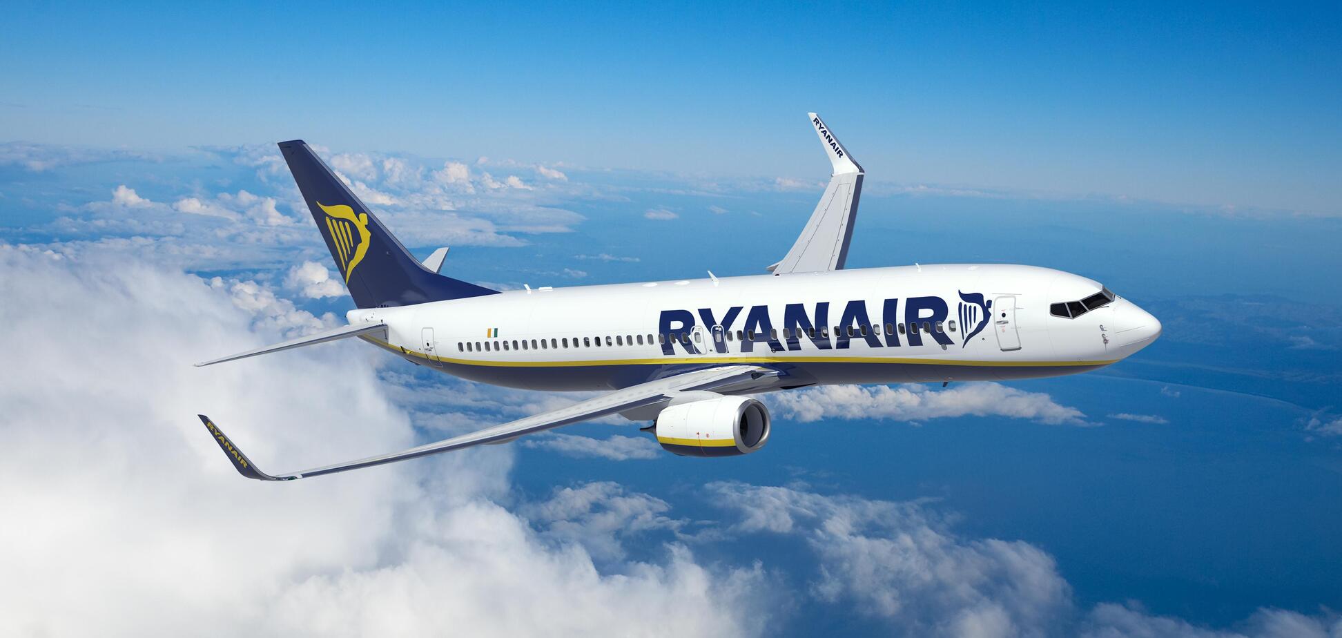 Ryanair будет летать из Украины: стала известна дата