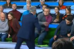 Ведущий КремльТВ напал на украинца в прямом эфире