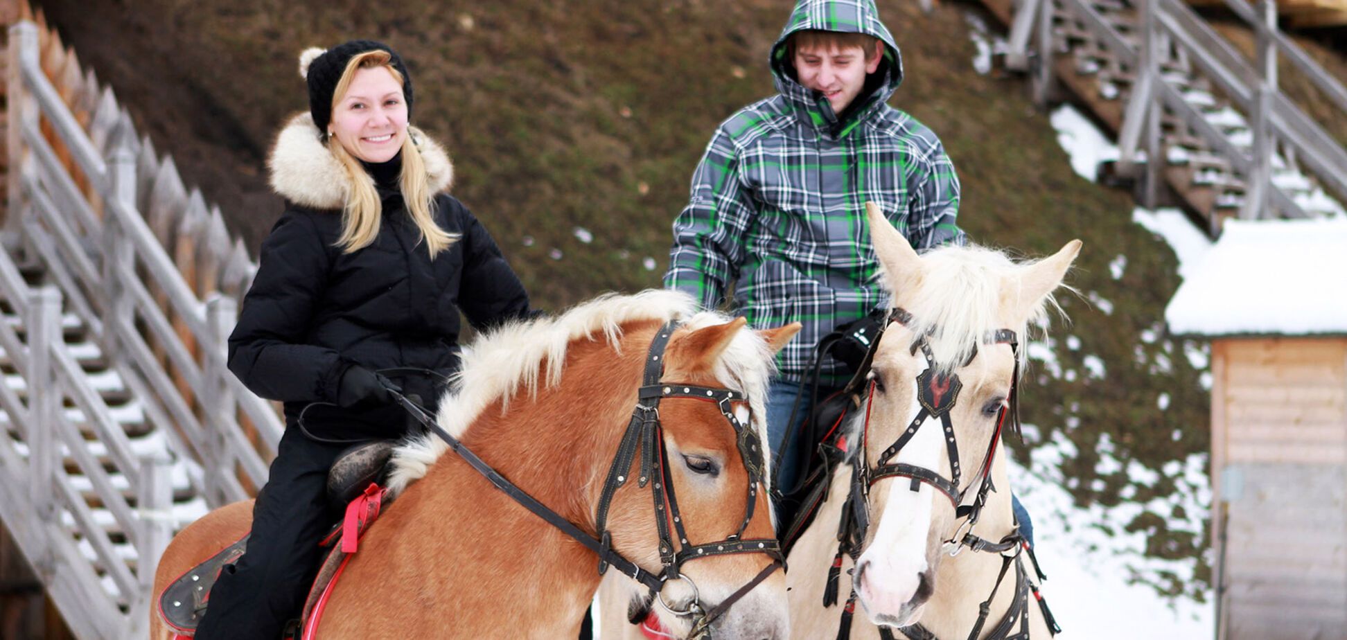 Шоу-показ 'Мир лошадей' в 'Парке Киевская Русь'