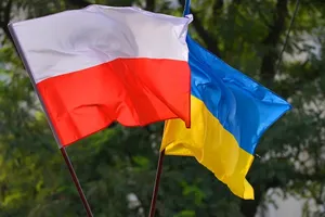 Украина Польша флаги