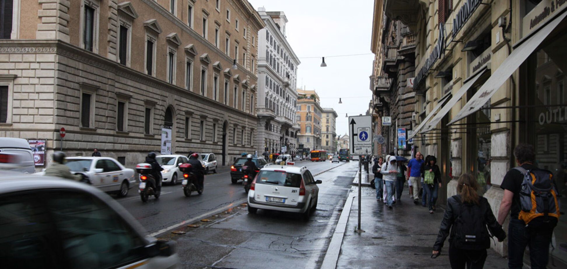 В Риме введут запрет на управление дизельными авто