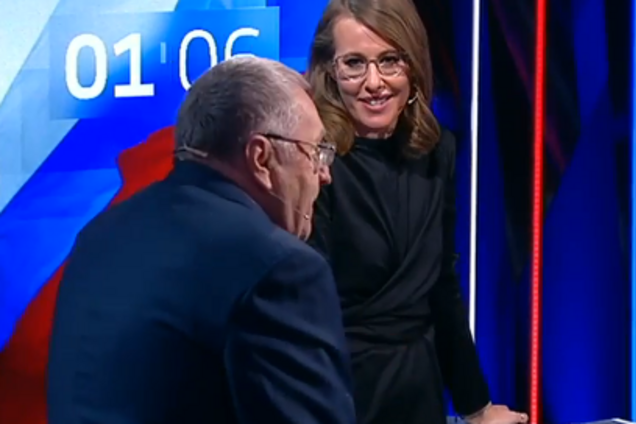 Жириновський і Собчак