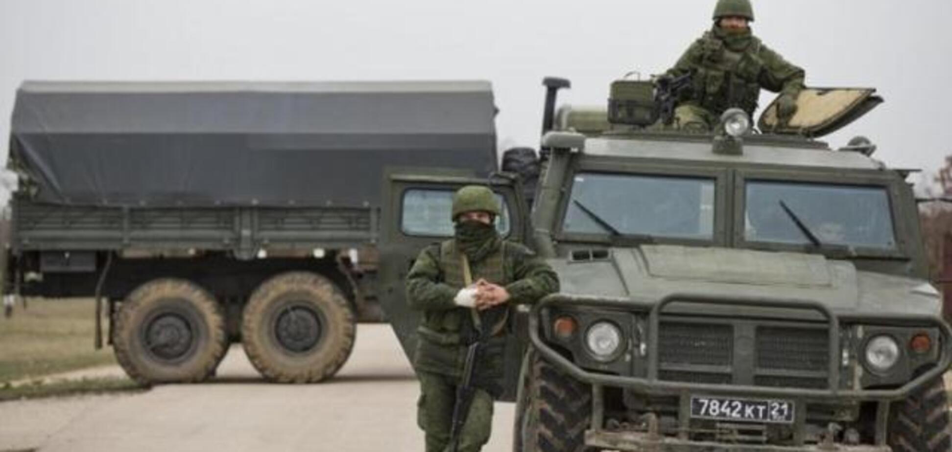 Військова техніка в Криму