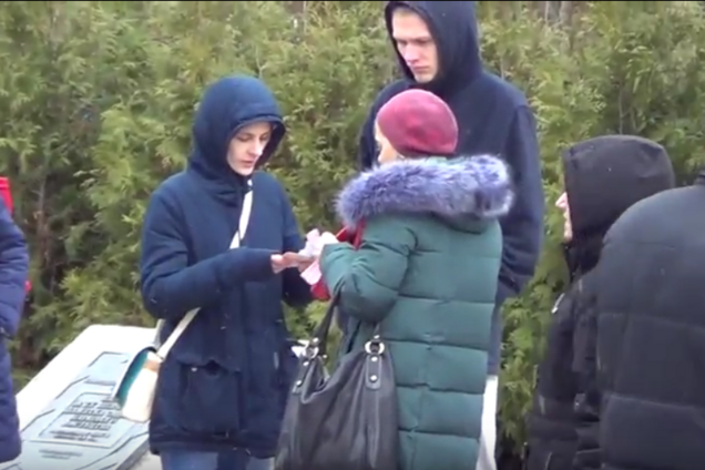 Сторонникам Саакашвили платили за митинг против Порошенко: появилось видео