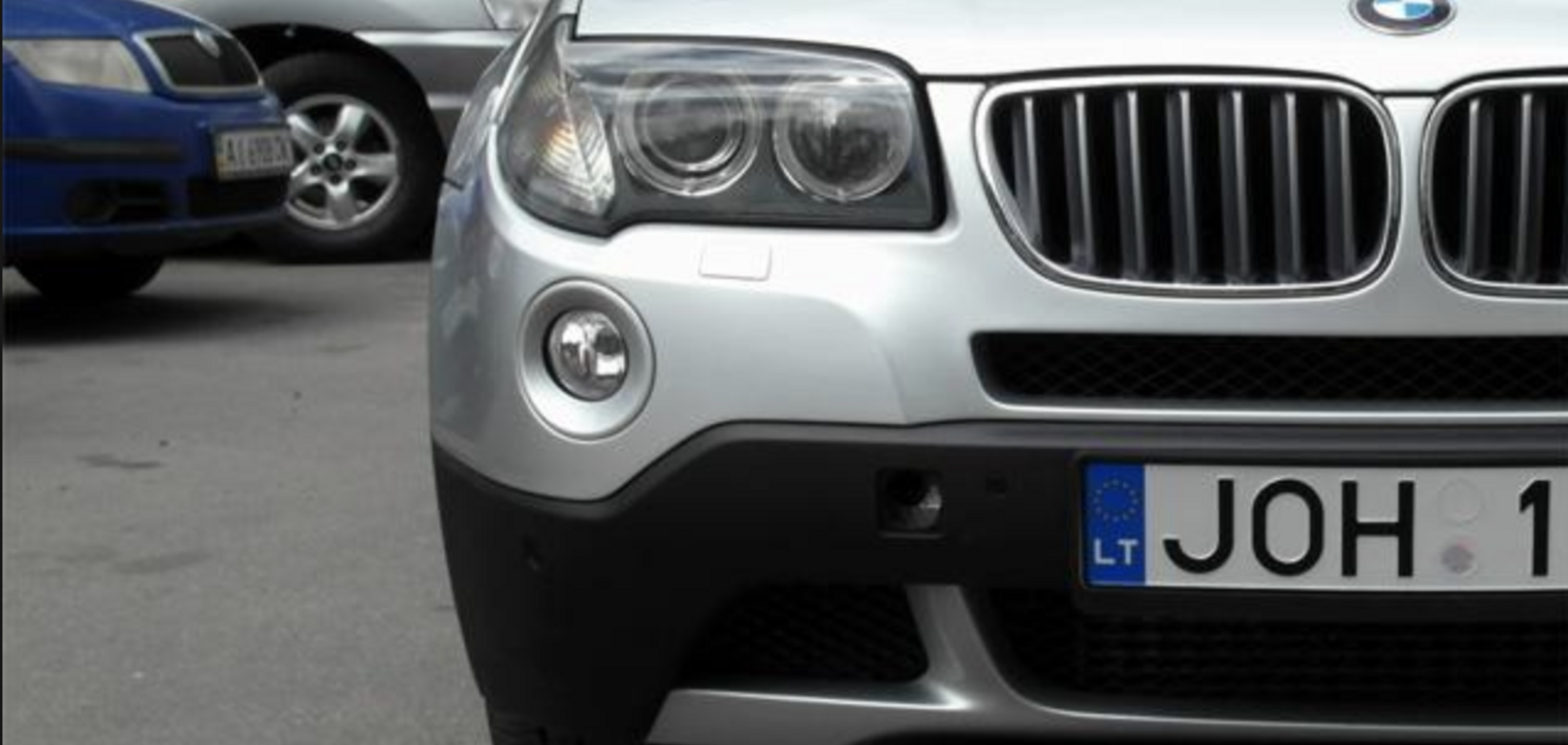 Авто на 'евробляхах' в Украине