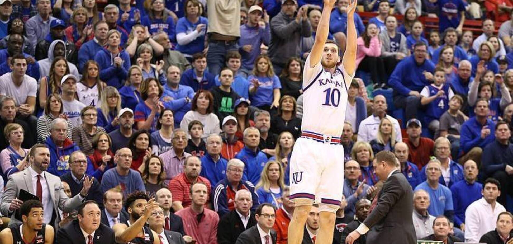 20-летний украинский баскетболист установил историческое достижение в США