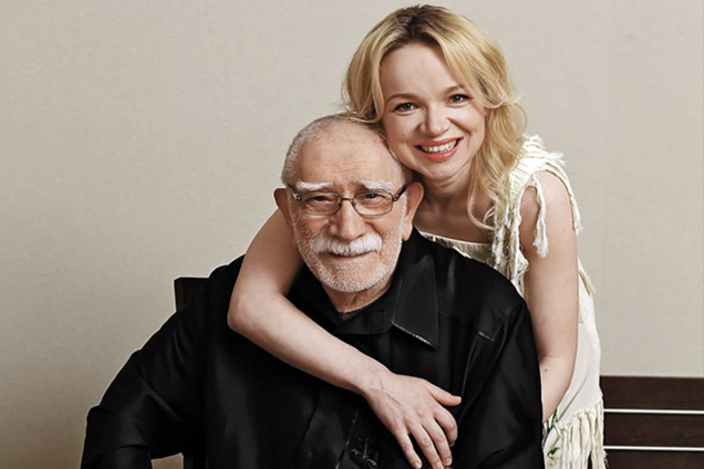 Армен Джигарханян і Віталіна Цимбалюк-Романовська