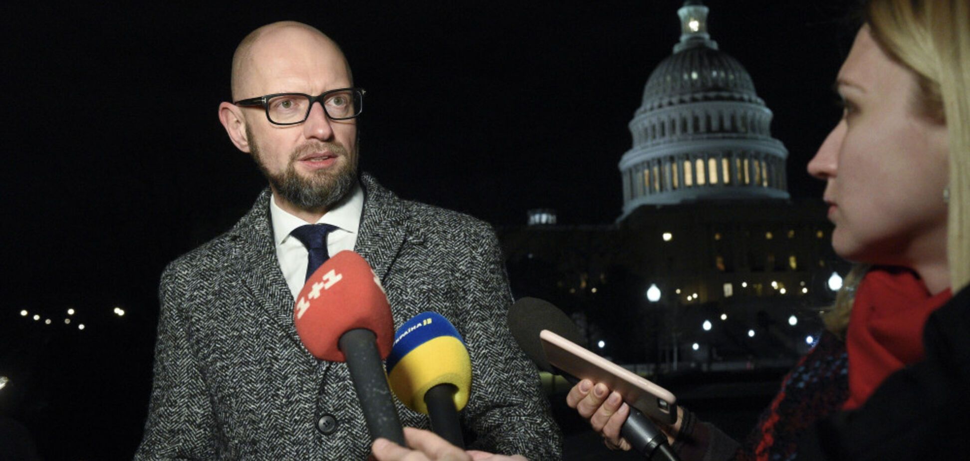 Яценюк в США: украинские политики за границей должны говорить одним голосом