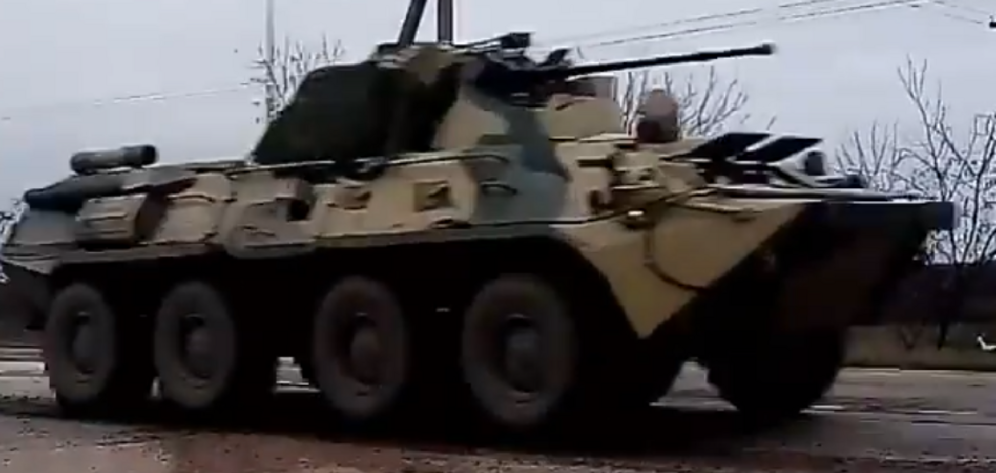 'Боевая тревога': Россия засветила военную технику в оккупированном Крыму
