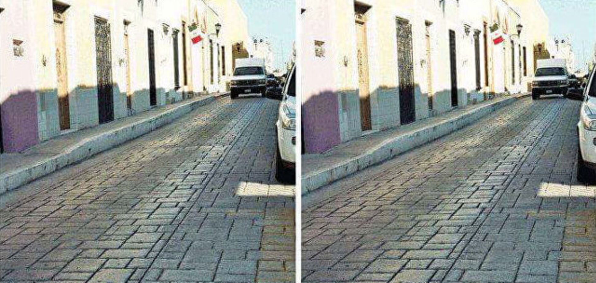 Оптична ілюзія з дорогами