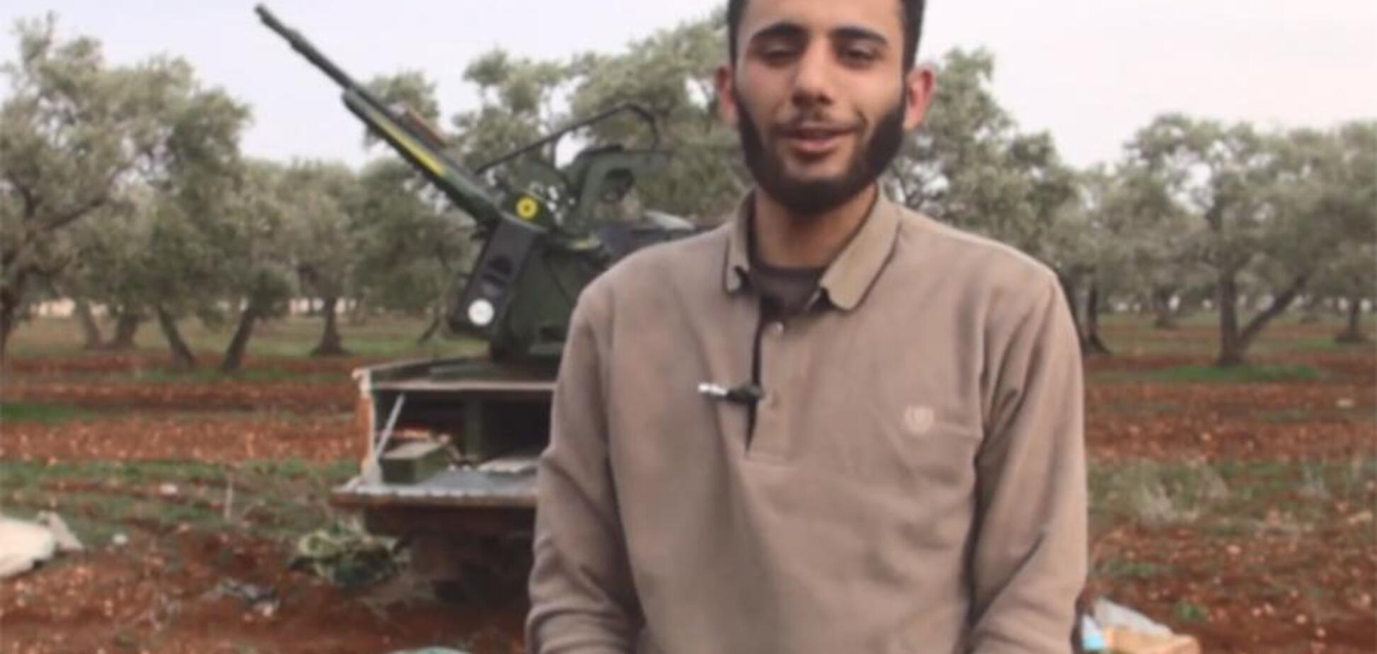 'Это я сбил': сириец показал видео крушения Су-25 ВКС России