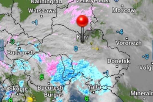 Погода в Украине