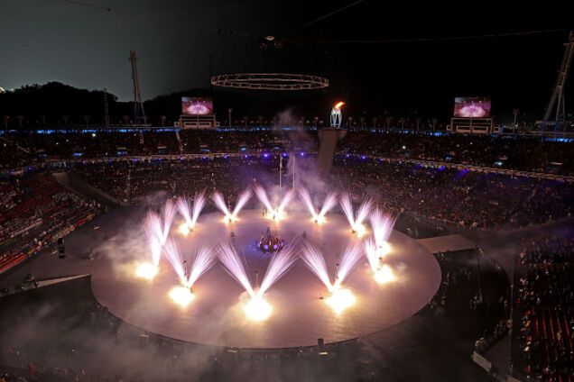 Тигр, дракон и голый знаменосец: самые крутые кадры церемонии открытия Олимпиады-2018