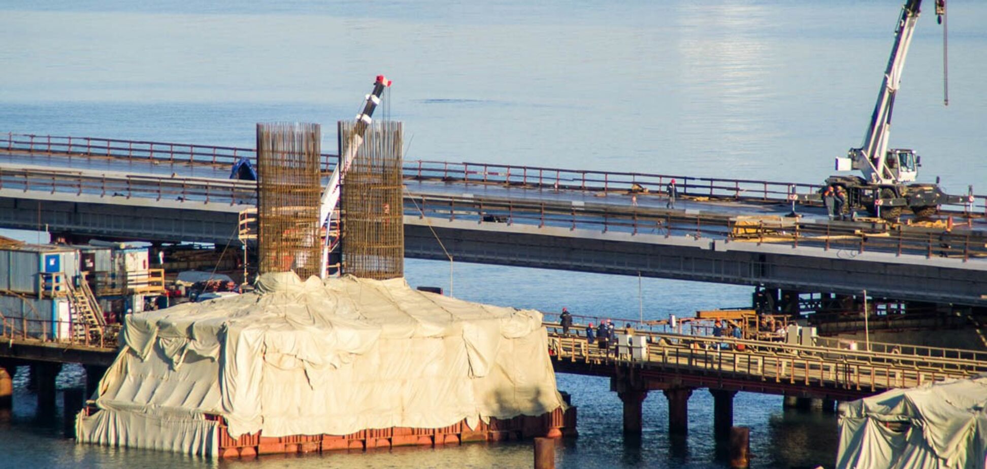 Оккупанты рассказали, что происходит с Крымским мостом