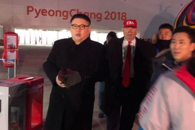 Трампа эпично потроллили на открытии Олимпиады-2018: яркое видео