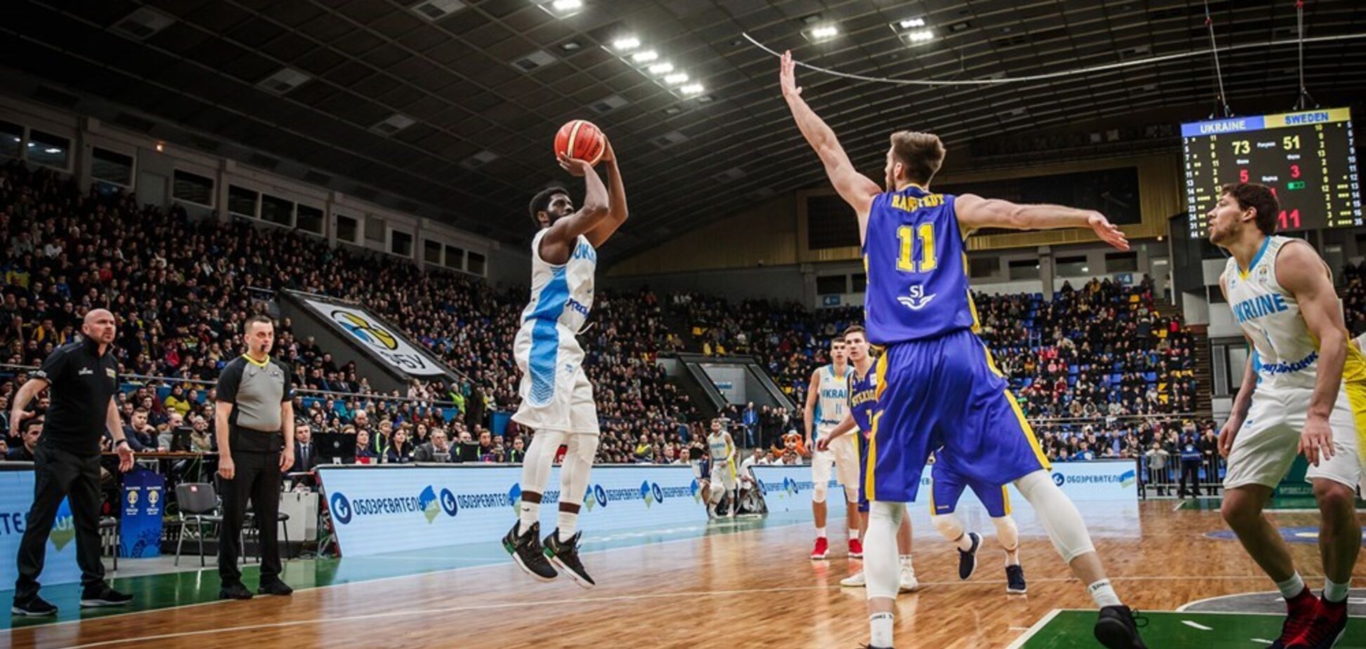 Сборная Украины вошла в пятерку рекордсменов Кубка мира по баскетболу