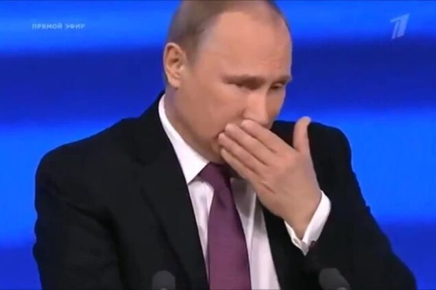 Кашлянье Путина дополняло картину пафосного маразма