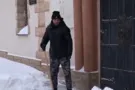 Ломаченко показал, что ему приходится делать из-за снежного апокалипсиса в Украине