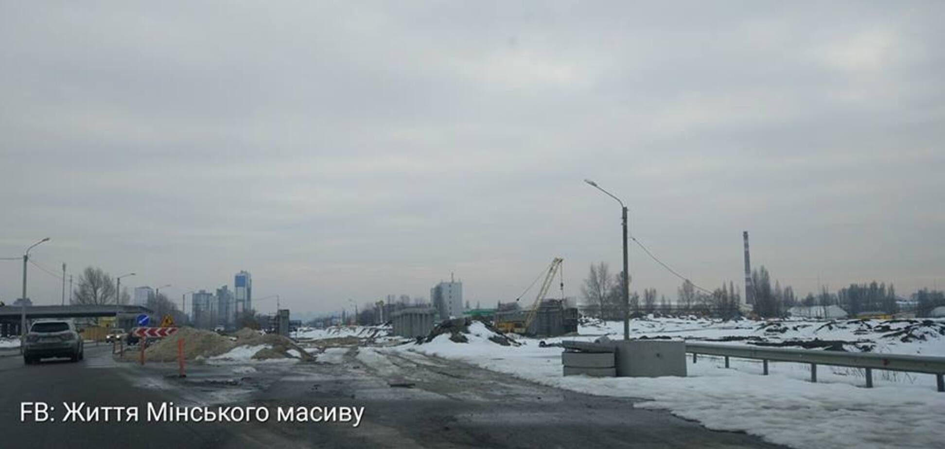 Как строят Большую кольцевую дорогу в Киеве: появились свежие фото