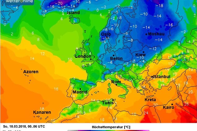 Погода в Украине