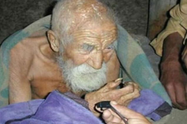 В Індії знайшли 'безсмертного' чоловіка: фотофакт