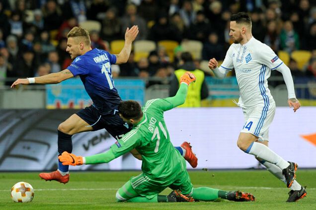 'Динамо' програло 'Лаціо' і вилетіло з Ліги Європи