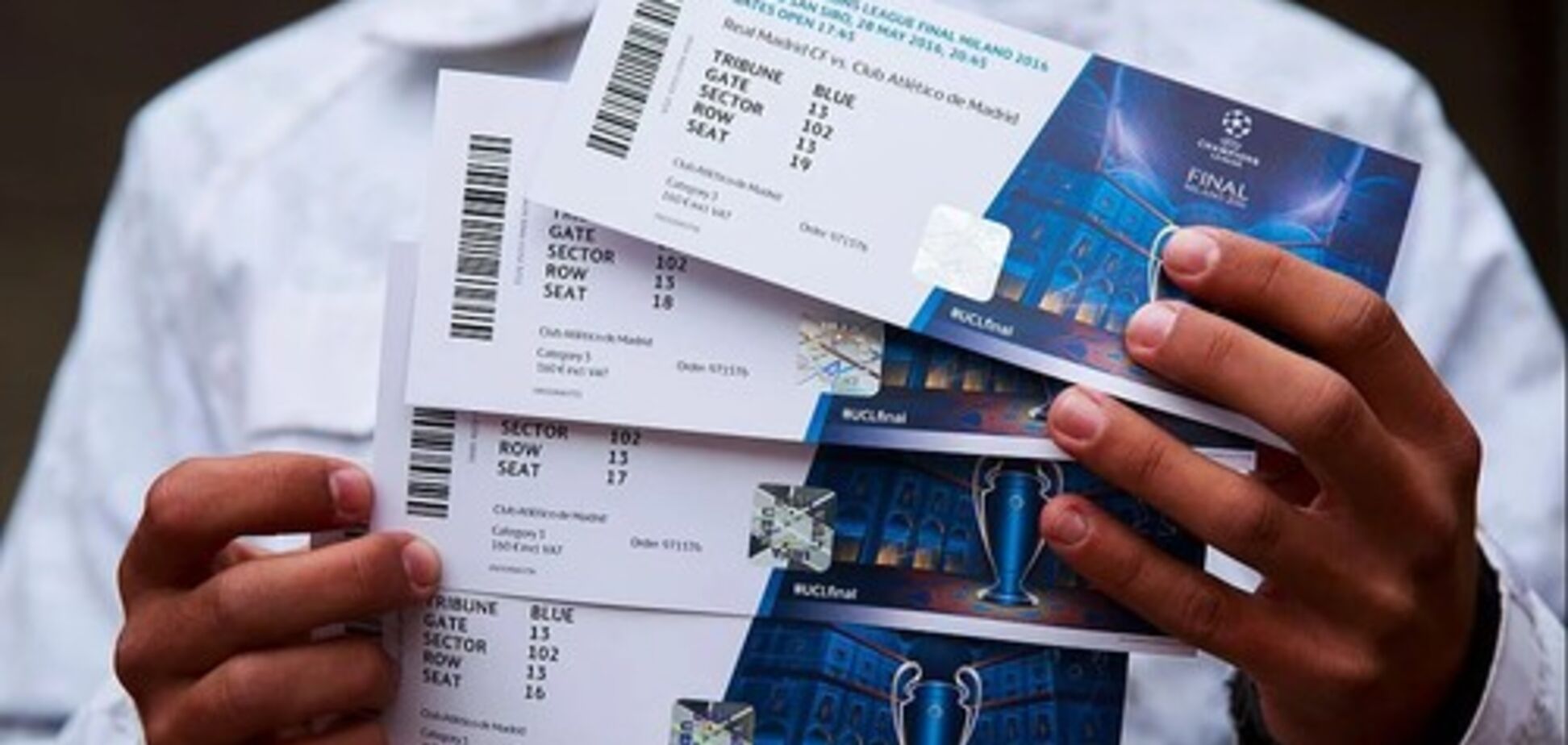 Билеты на финал Лиги чемпионов в Киеве: где и почем купить