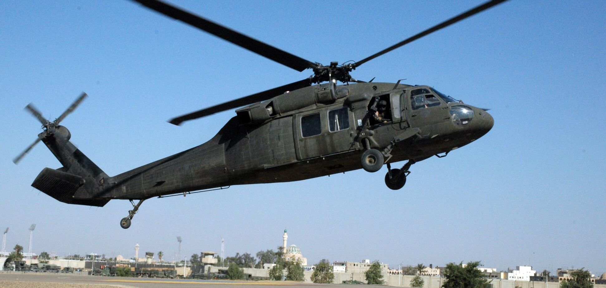 В Ираке рухнул военный вертолет США