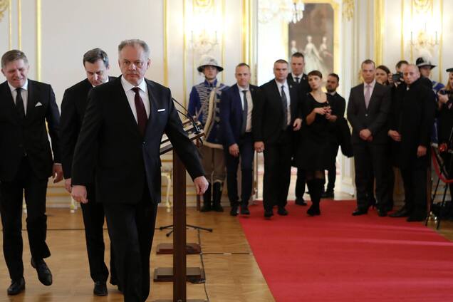 Андрей Киска и Роберт Фицо