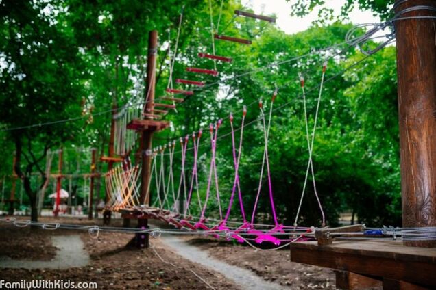 Під Харковом обладнають мотузковий парк