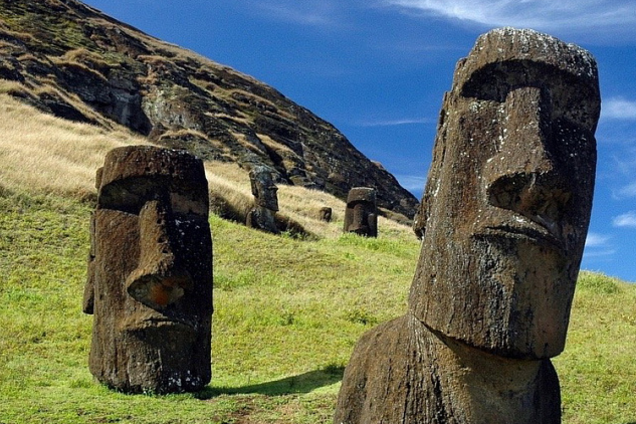 Статуї на острові Пасхи