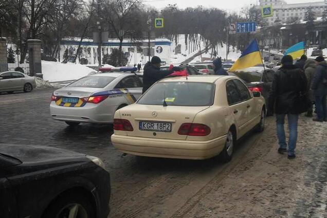 Акція протесту в центрі Києва 18 березня 2018 року