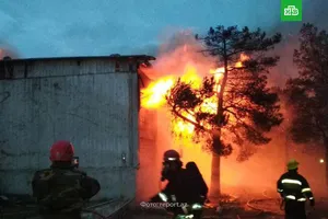 Пожар в Баку