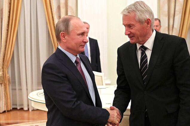 Владимир Путин и Турбьерн Ягланд