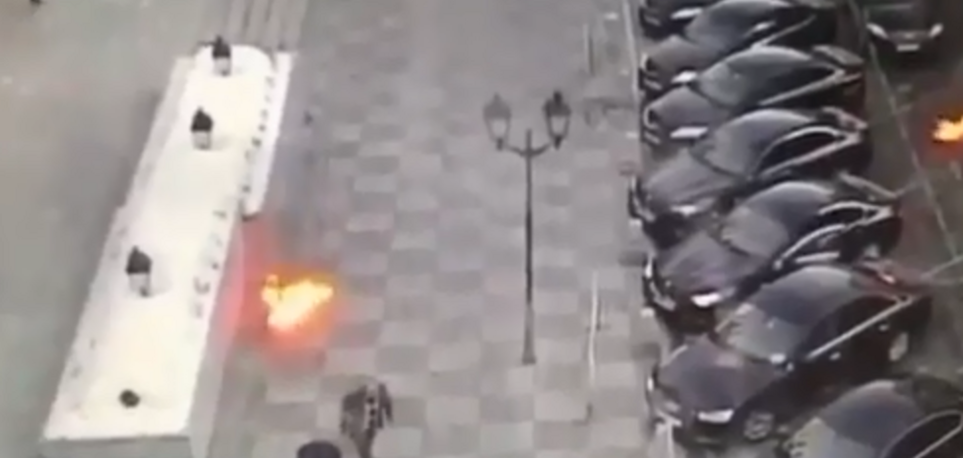 В Москве пытались поджечь здание Совет Федерации: есть пострадавший