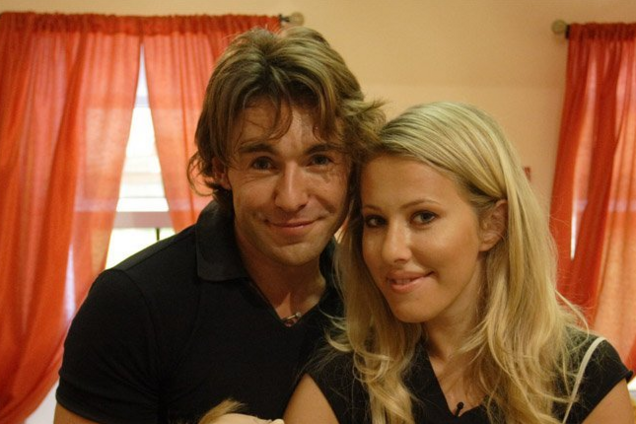 Андрій Малахов і Ксенія Собчак