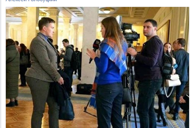 Голодовка Савченко вызвала бурную реакцию бойца АТО