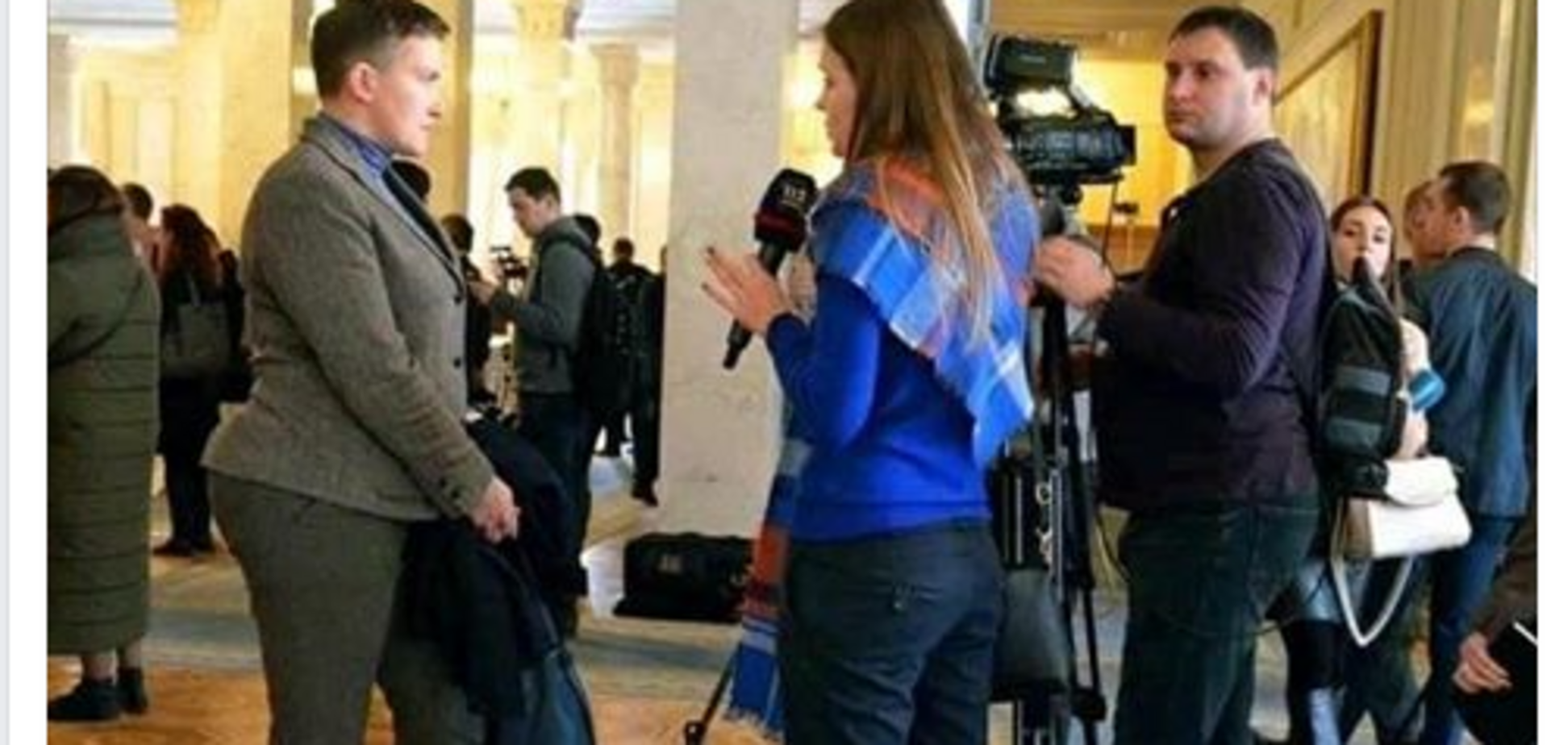 Голодовка Савченко вызвала бурную реакцию бойца АТО