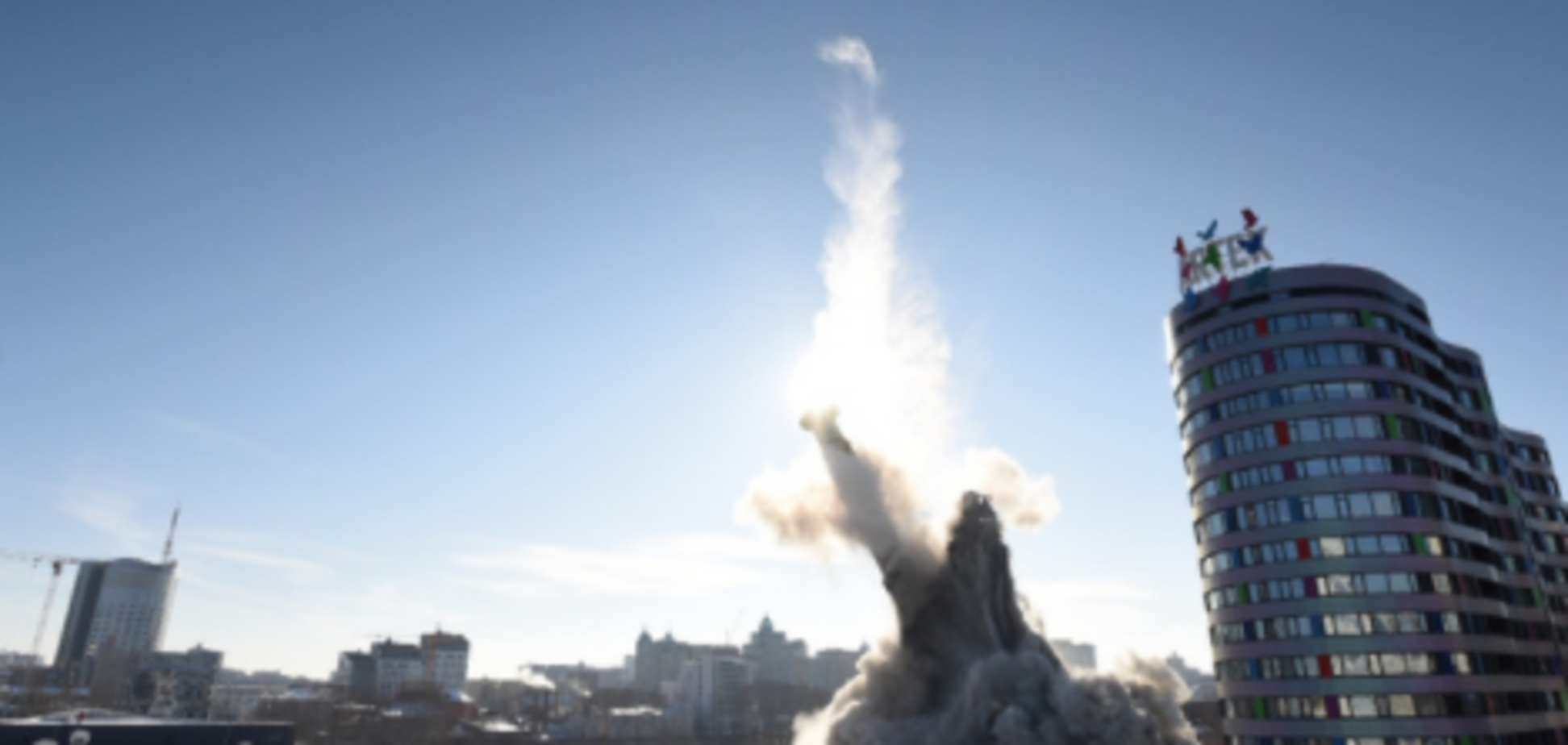 В РФ взорвали 220-метровую башню