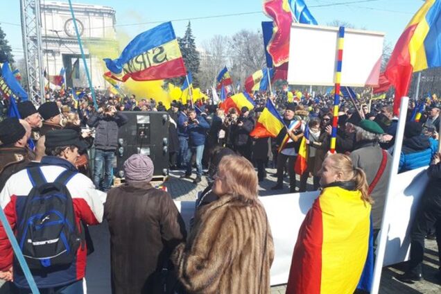 Мітинг в Молдові