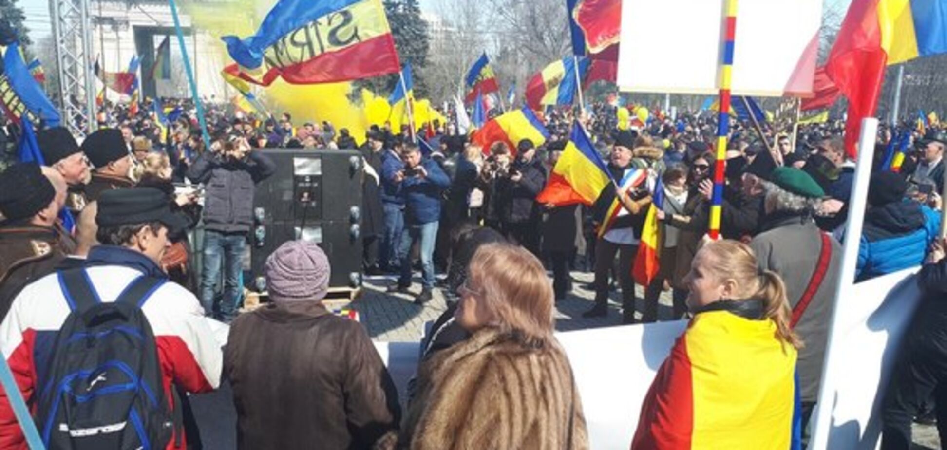 Мітинг в Молдові