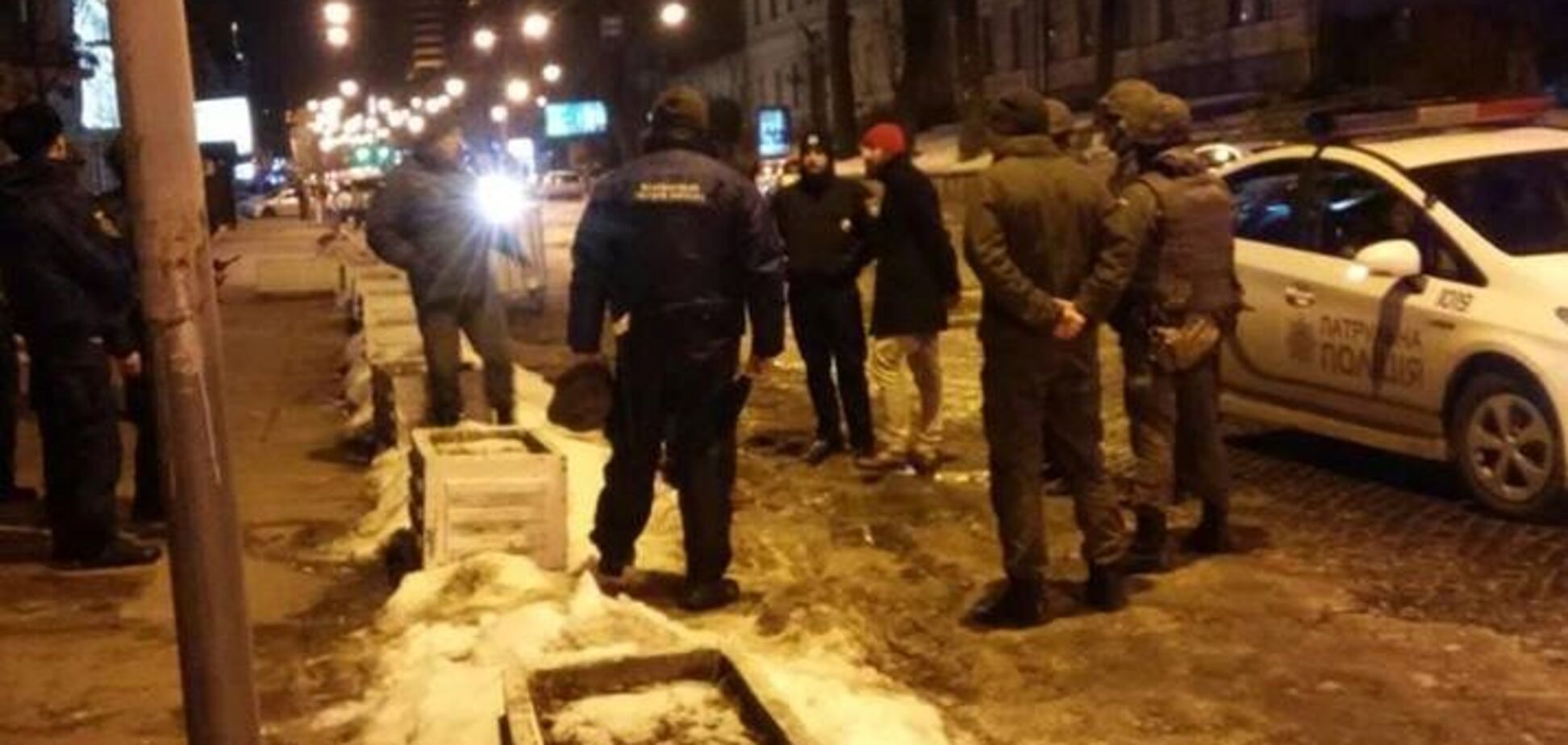 Бійка біля консульства Польщі