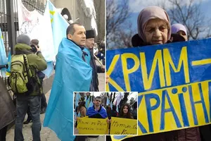 Протесты из-за Крыма