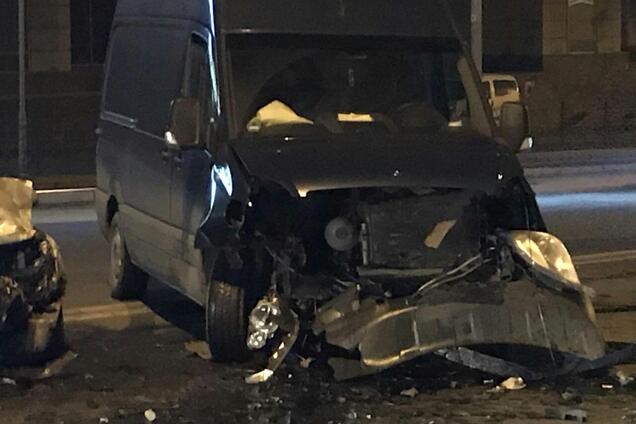 У Києві сталася серйозна лобова ДТП