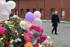 Путин больной