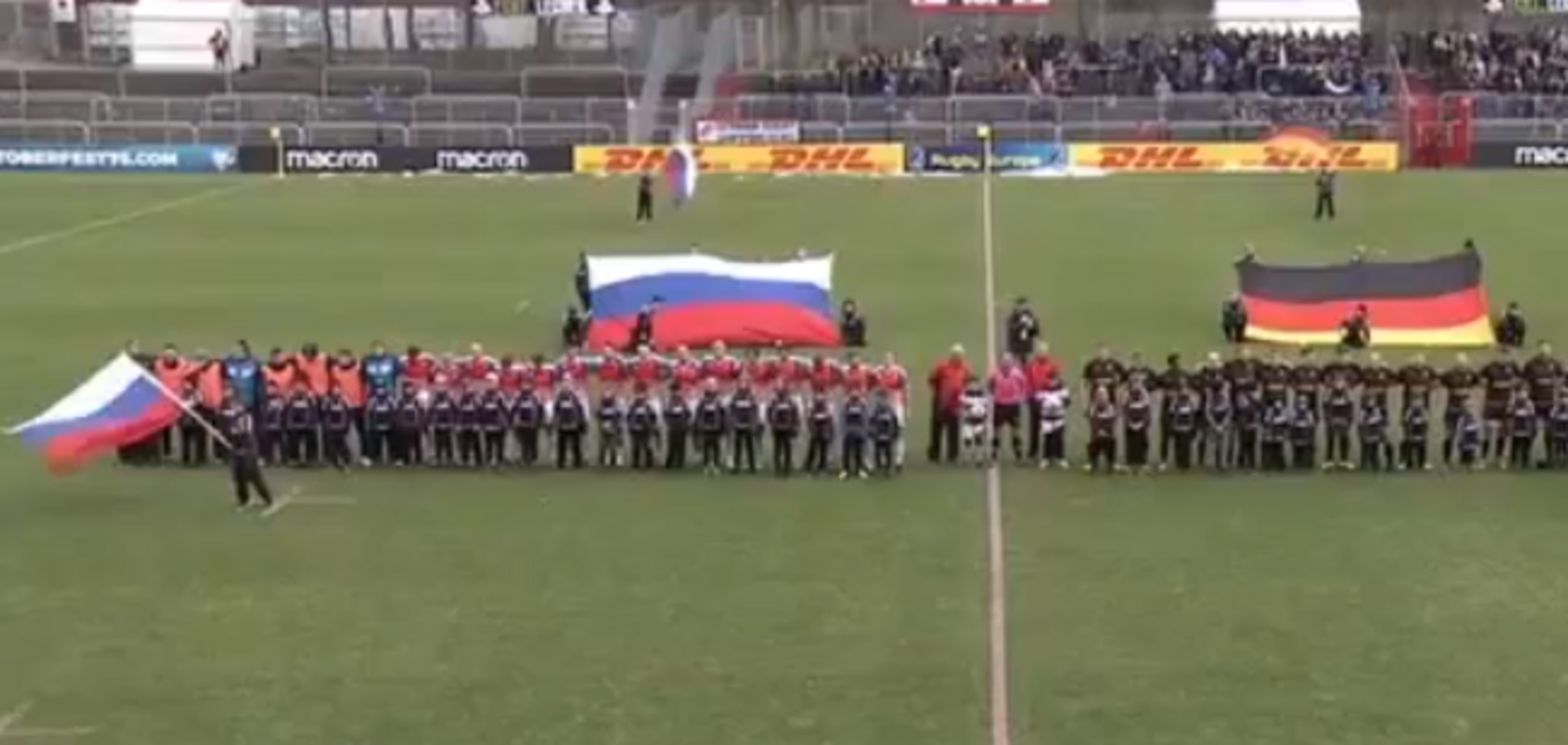 На чемпіонаті Європи організатори зганьбилися з гімном Росії
