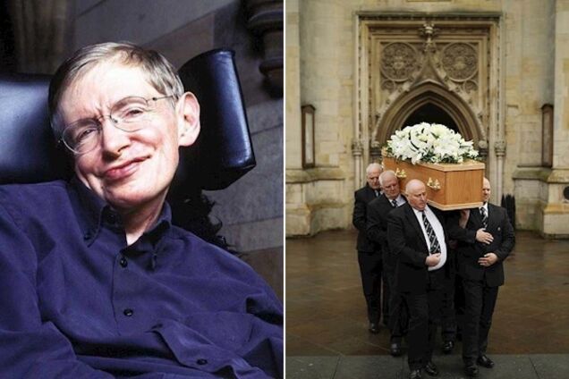 На похорон Хокінга прийшов зіграв його актор: зворушливі фото