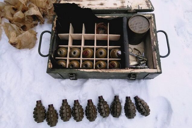 Тайник с оружием