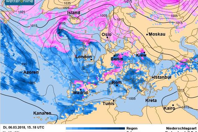 До України повертаються опади