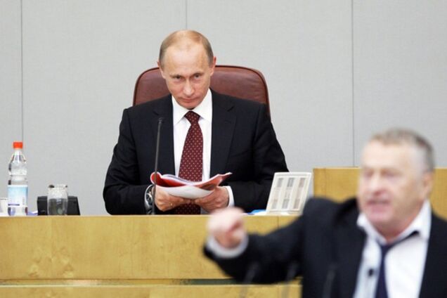Путіна запідозрили в наслідуванні Жириновського